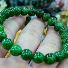 Vòng tay phong thuỷ đá diopside