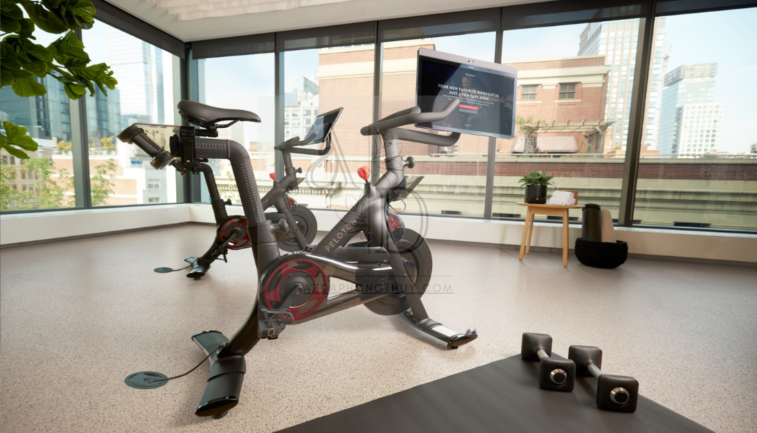 Premium Peloton Bike+ with Dumbbells: Elevating Your Home Gym Experience